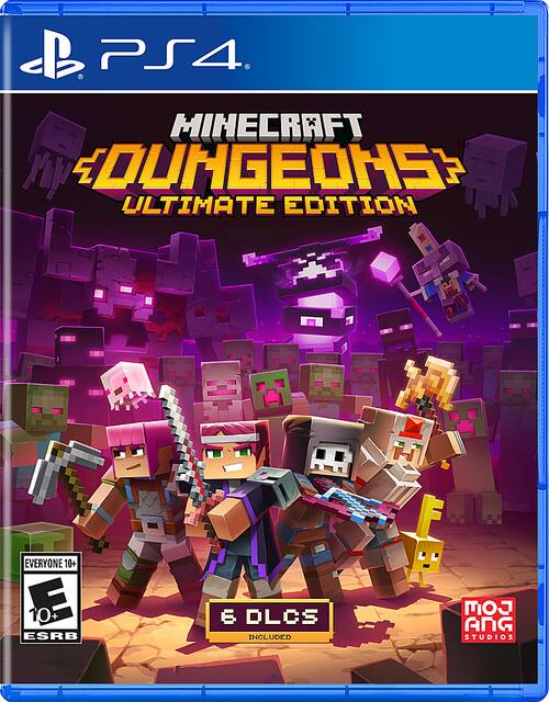 Minecraft Dungeons Ultimate Edition Playstation 4 Best Buy Minecraft Dungeons Ultimate Edition Playstation 4 Best Buy