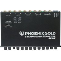 Phoenix Gold - 9-Band Graphic Equalizer - Black - Front_Zoom