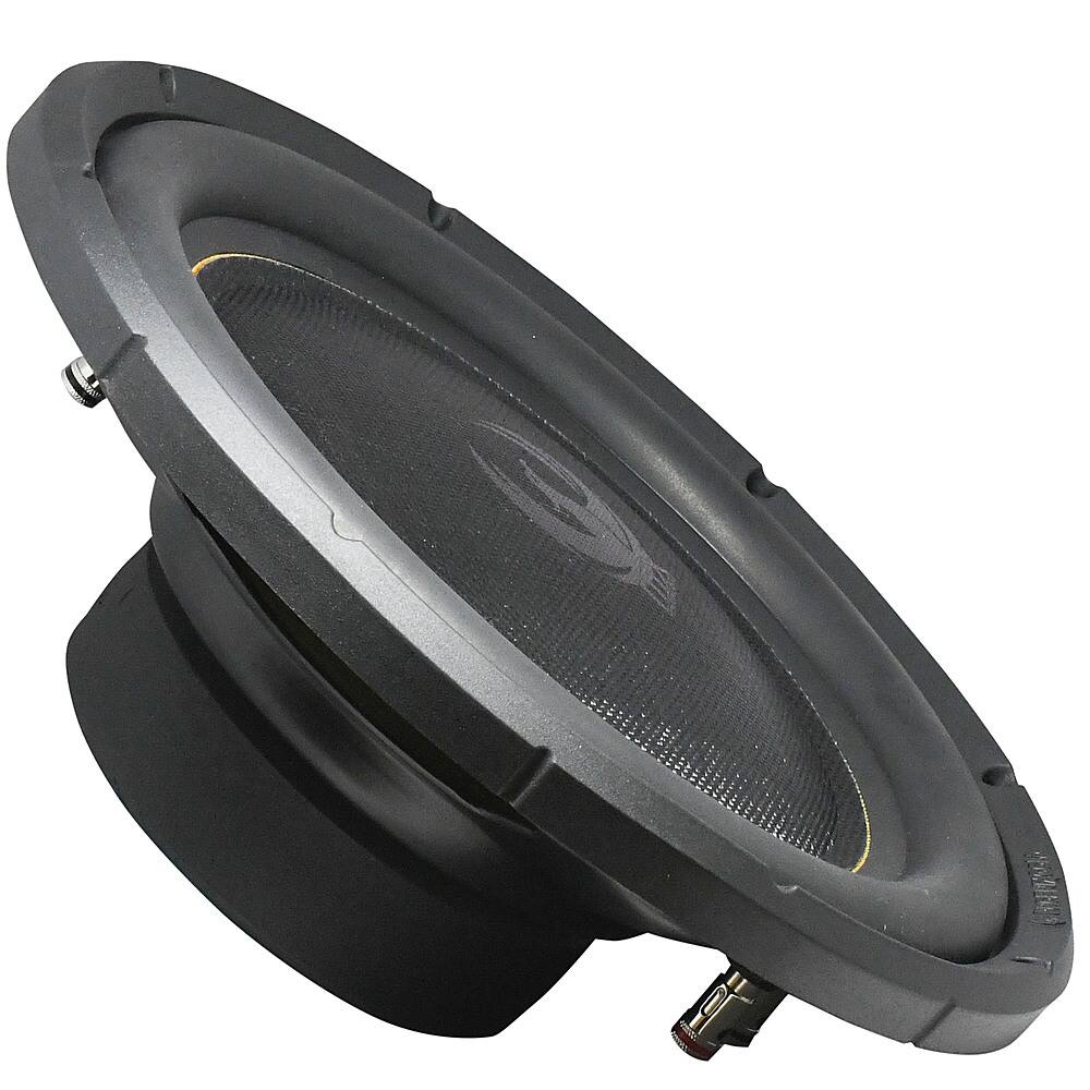 Alt View 11. Phoenix Gold - MX 10" Dual-Voice-Coil 2-Ohm Slim Subwoofer - Black.