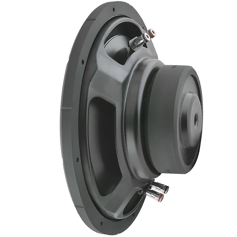 Alt View 13. Phoenix Gold - MX 10" Dual-Voice-Coil 2-Ohm Slim Subwoofer - Black.