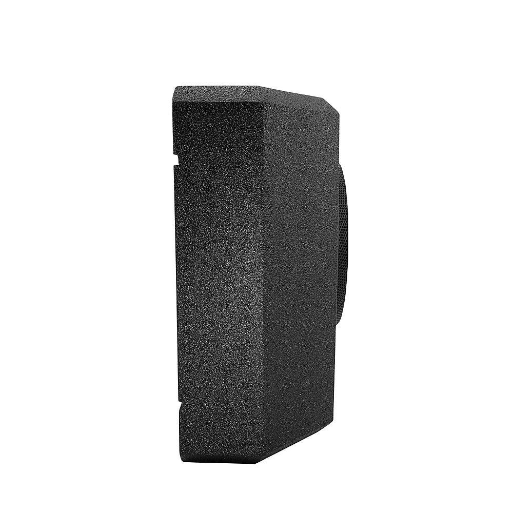 Alt View 18. AudioControl - 12” Single-Voice-Coil 2-Ohm Loaded Subwoofer Enclosure - Black.