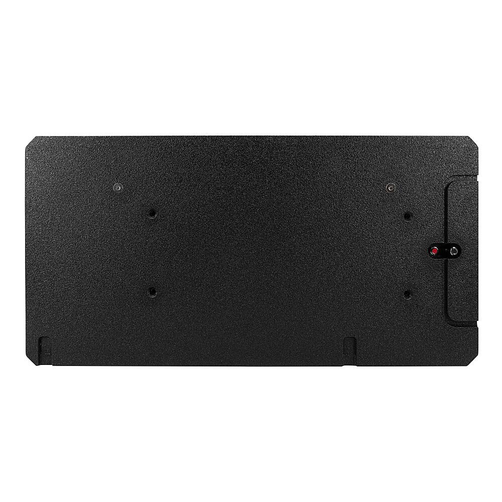 Alt View 19. AudioControl - 12” Single-Voice-Coil 2-Ohm Loaded Subwoofer Enclosure - Black.