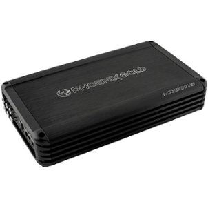 Phoenix Gold - MX 600W 4-Channel Full Range Class D Sub Compact Amplifier - Black