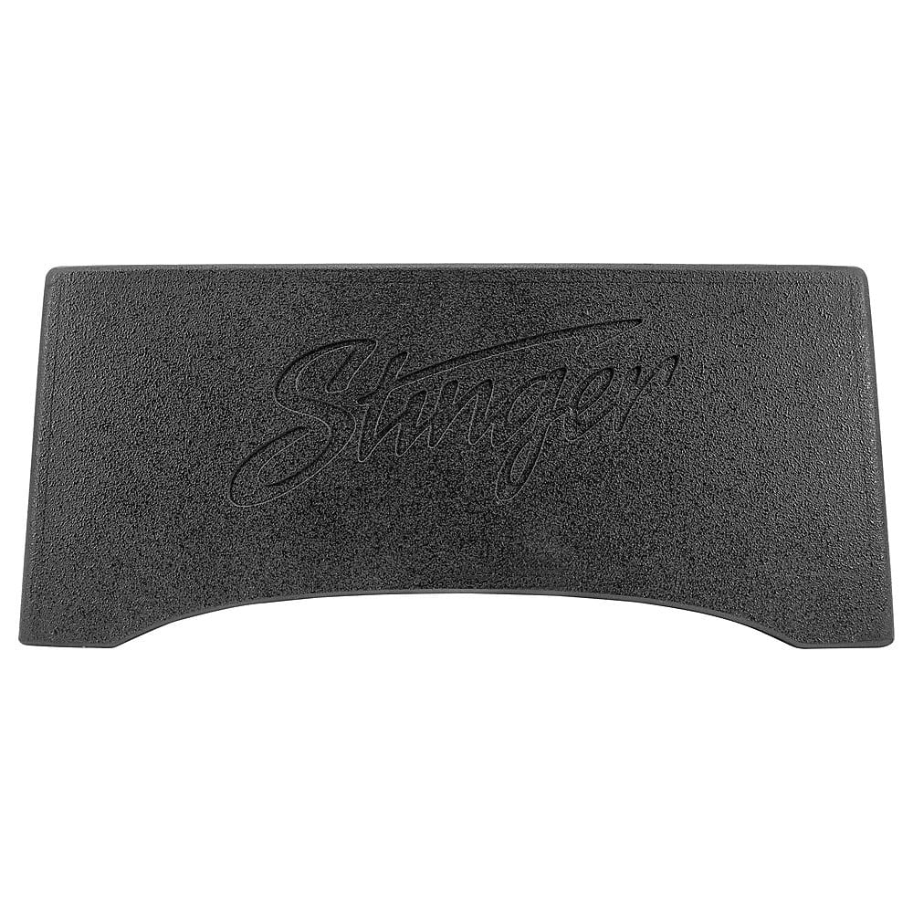 Alt View 18. AudioControl - 10” Single-Voice-Coil 2-Ohm Loaded Subwoofer Enclosure - Black.