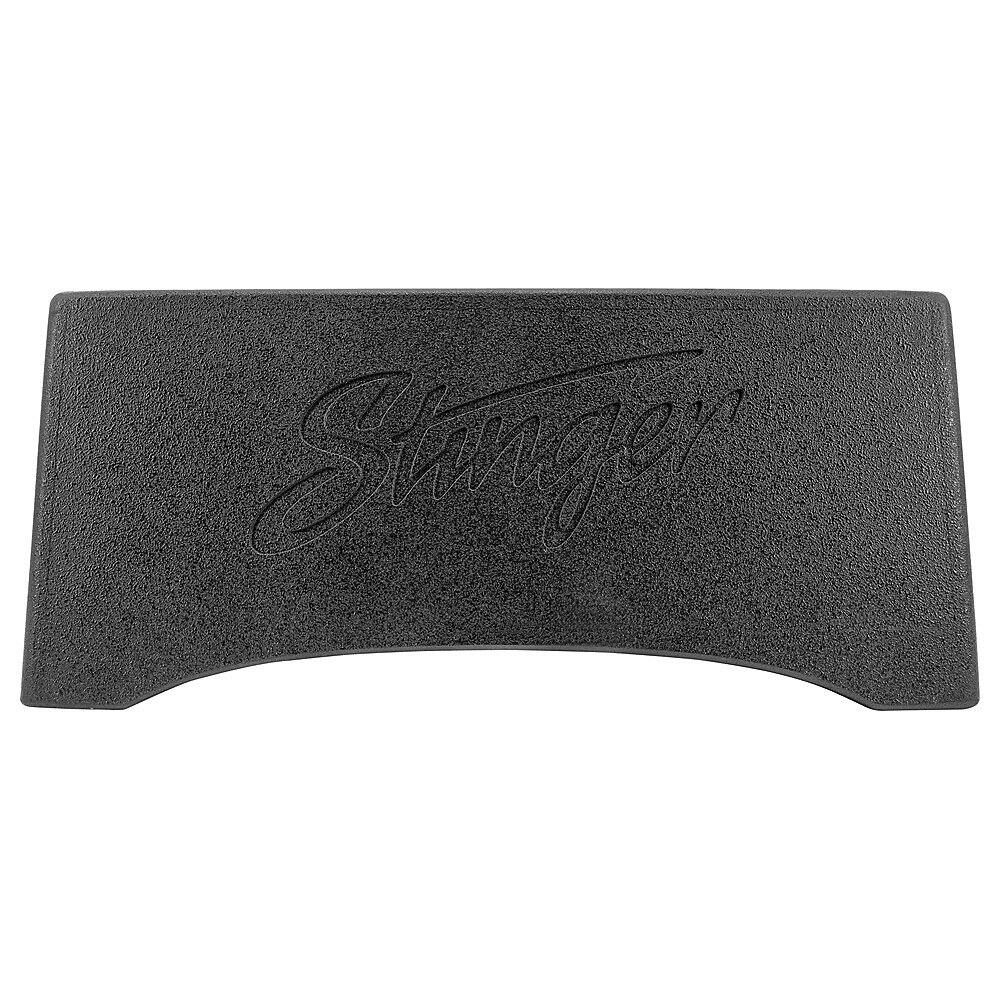 Alt View 18. AudioControl - 10” Single-Voice-Coil 2-Ohm Loaded Subwoofer Enclosure - Black.