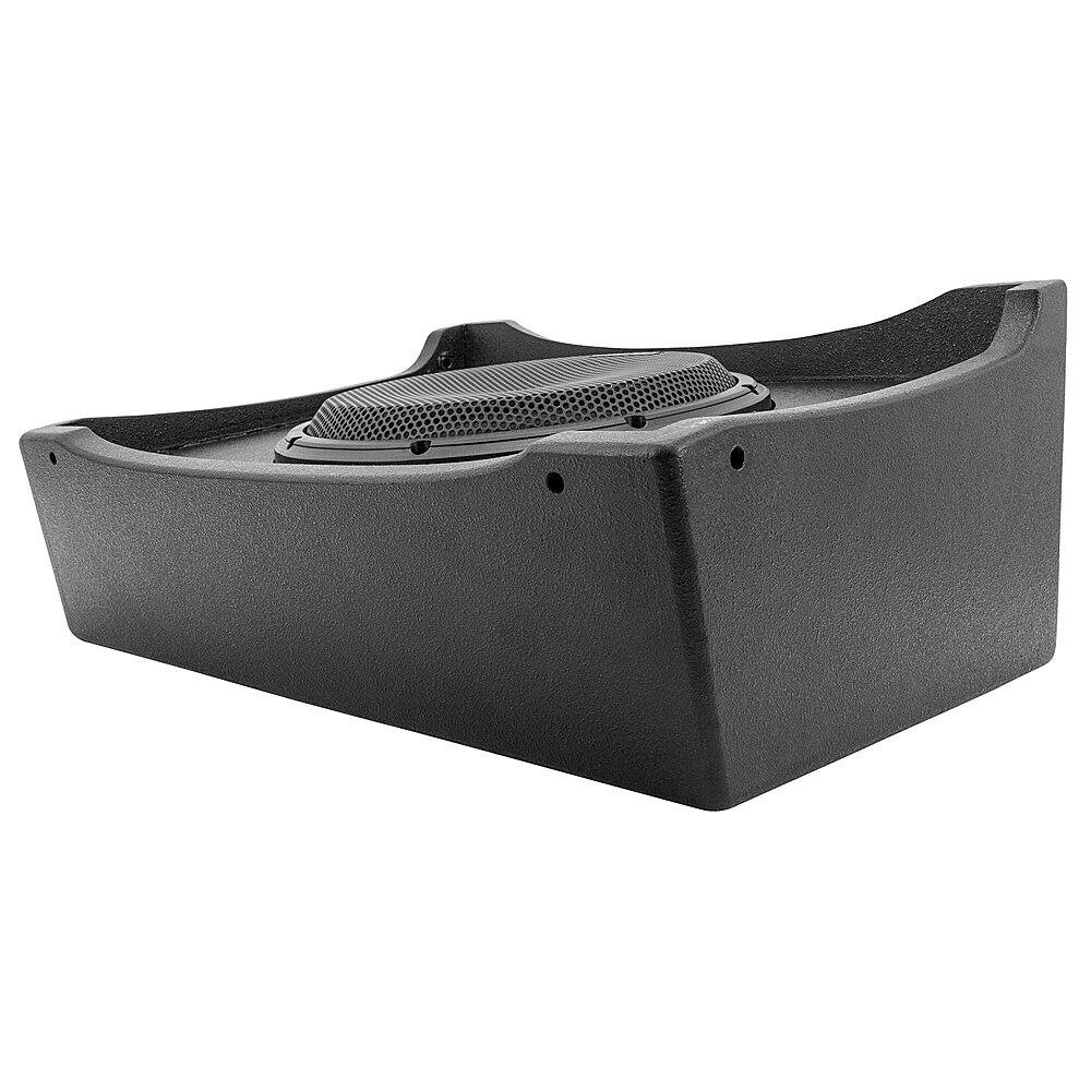 Alt View 19. AudioControl - 10” Single-Voice-Coil 2-Ohm Loaded Subwoofer Enclosure - Black.