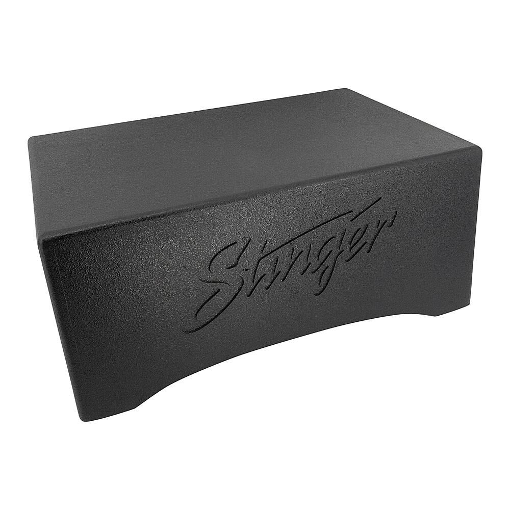 Alt View 20. AudioControl - 10” Single-Voice-Coil 2-Ohm Loaded Subwoofer Enclosure - Black.