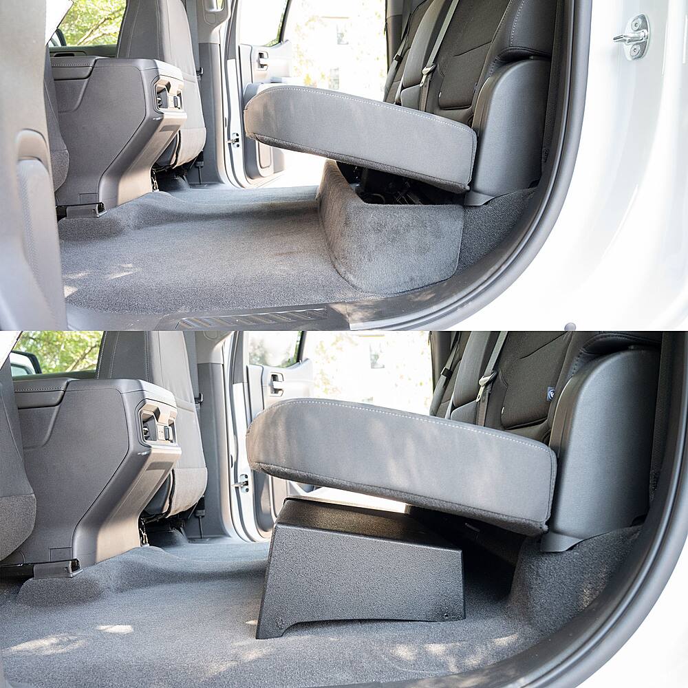 Alt View 30. AudioControl - 10” Single-Voice-Coil 2-Ohm Loaded Subwoofer Enclosure - Black.