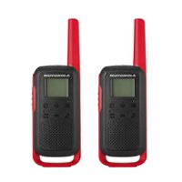 Motorola - Solutions TALKABOUT T210 Two Way Radio - 2 Pack - Black - Angle_Zoom
