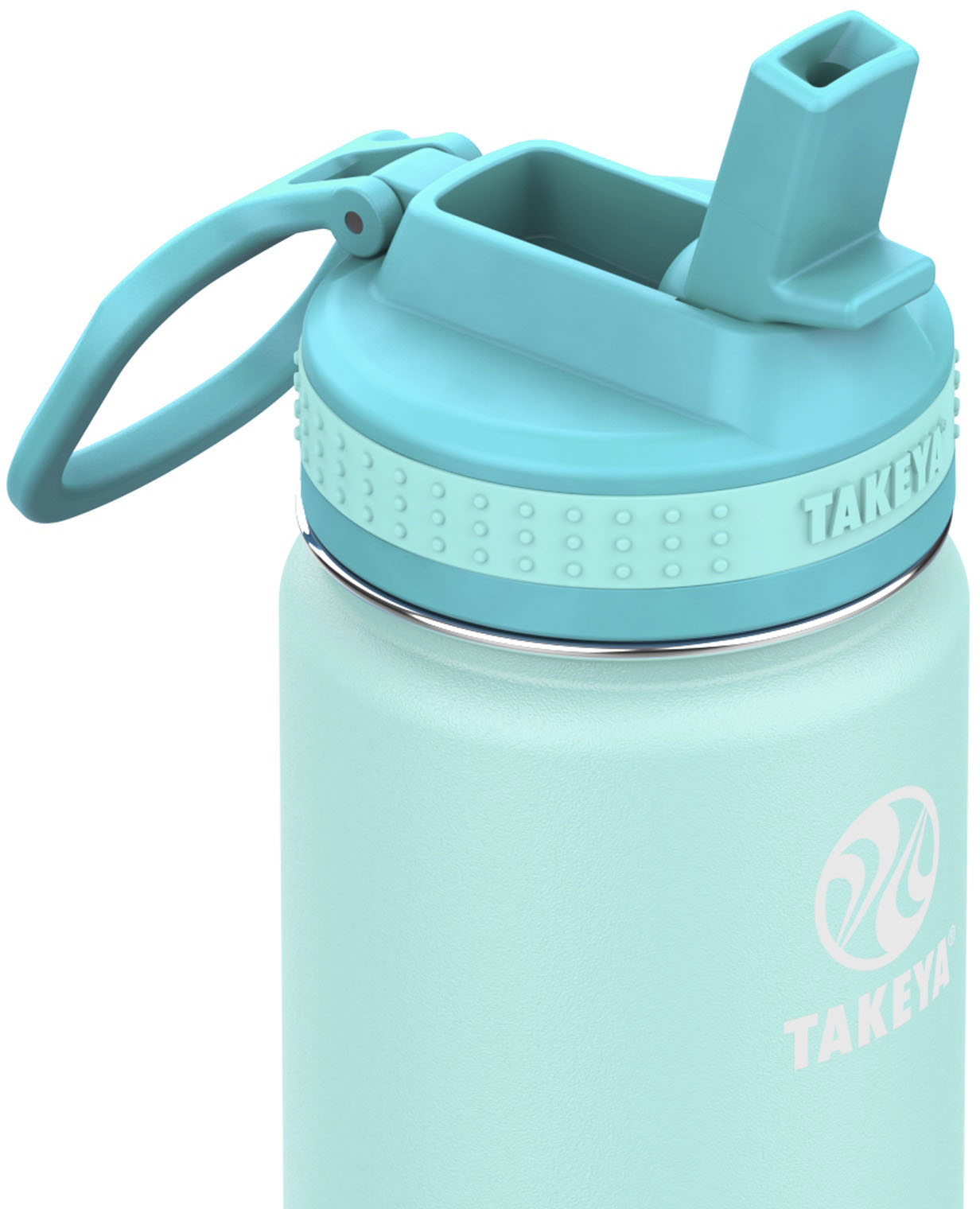 Takeya Actives Kids 14oz Straw Bottle Atlantic/Sail Blue  - Best Buy