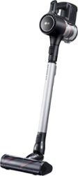 LG - CordZero Cordless Stick Vacuum with Portable Charging Stand - Matte Black - Front_Zoom