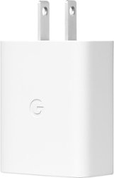 Google - 30W USB-C Charger - Clearly White - Front_Zoom