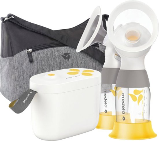 Front. Medela - Pump In Style with MaxFlow - white.