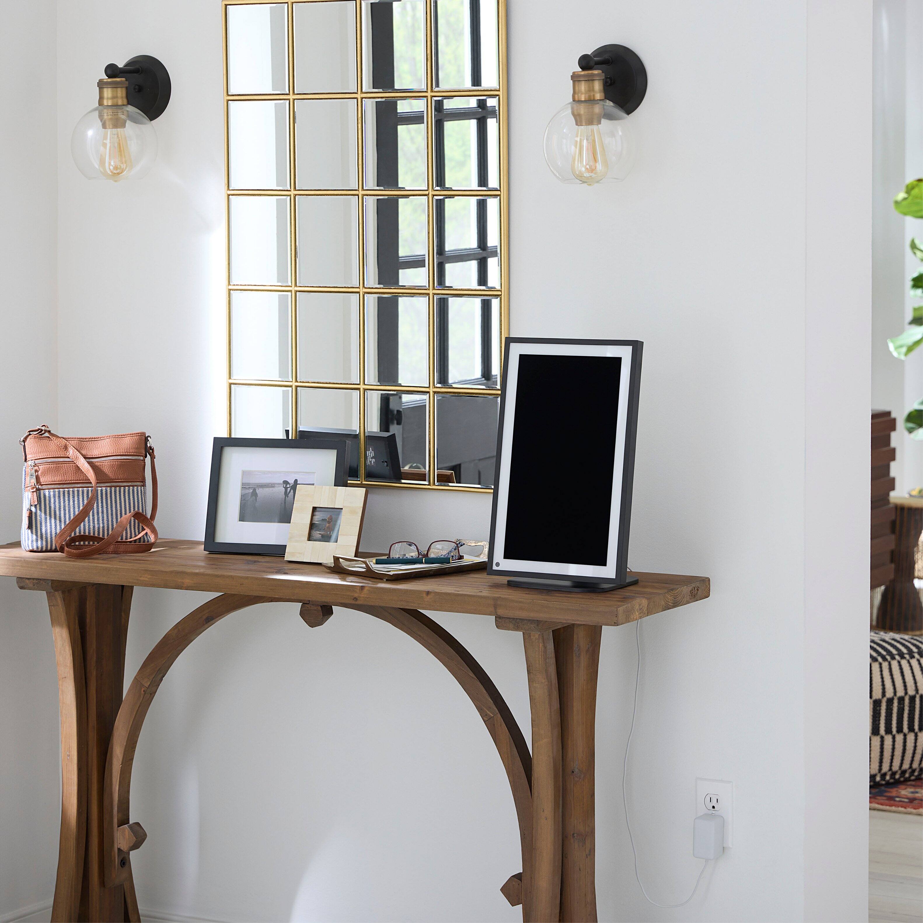 Alt View 13. Sanus - Echo Show 15 Tilt and Swivel Stand - Black.