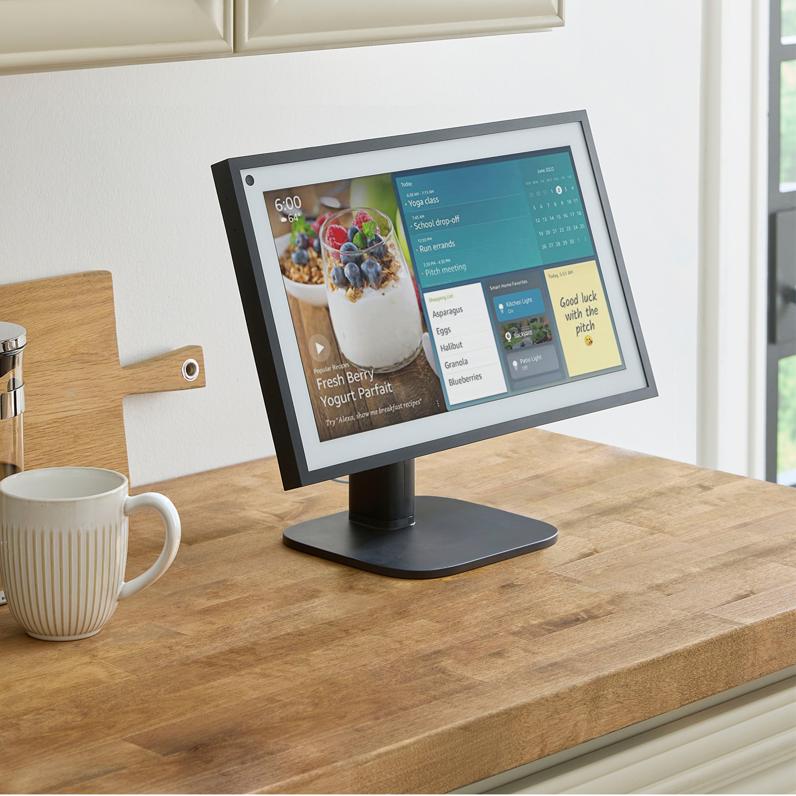  Made for  Tilt and Swivel Stand, for the Echo Show 15 :   Devices & Accessories