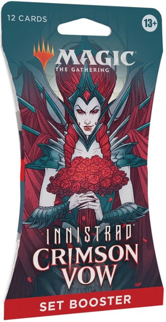 Front Zoom. Wizards of The Coast - Magic The Gathering Innistrad: Crimson Vow Set Booster Sleeve.