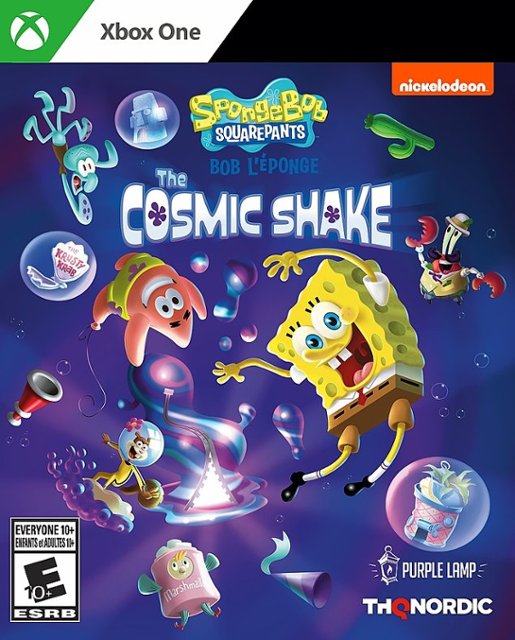 Front. THQ Nordic - SpongeBob SquarePants: The Cosmic Shake.