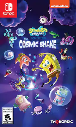 Front. THQ Nordic - SpongeBob SquarePants: The Cosmic Shake. - E10+ (Everyone 10+)