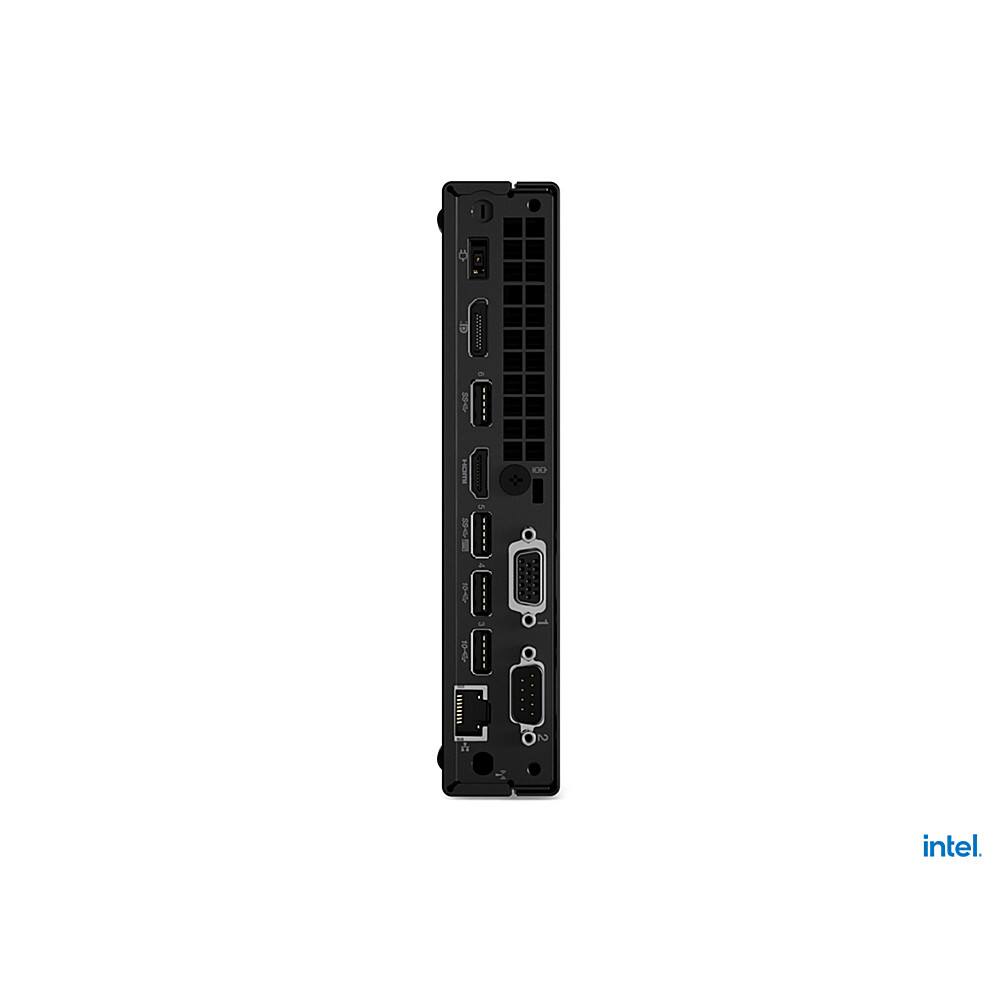 Back. Lenovo - ThinkCentre M70q Gen 2 Desktop - Intel Core i5 - 8GB Memory - 256GB SSD - Black.