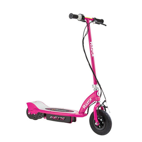 Razor - E175 Kids Ride On 24V Motorized Battery Powered Electric Scooter Toy, Pink - Pink