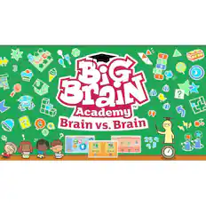 Front. Nintendo - Big Brain Academy: Brain vs. Brain.