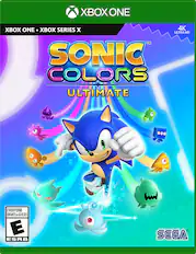Front. SEGA - Sonic Colors Ultimate.