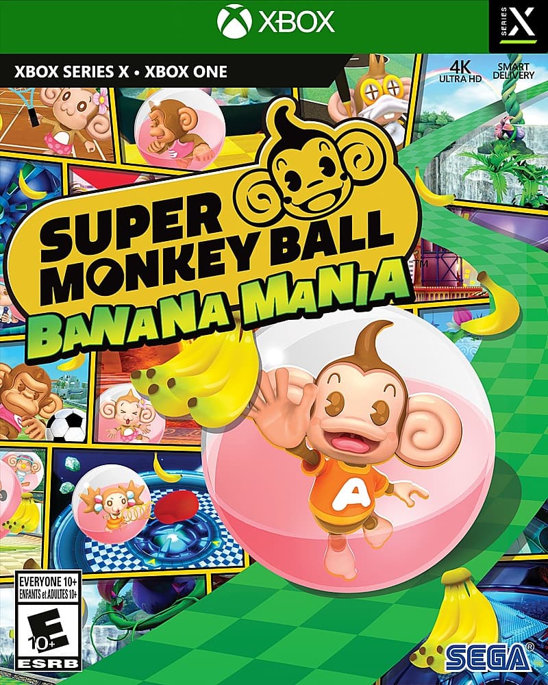 Front. SEGA - Super Monkey Ball Banana Mania.