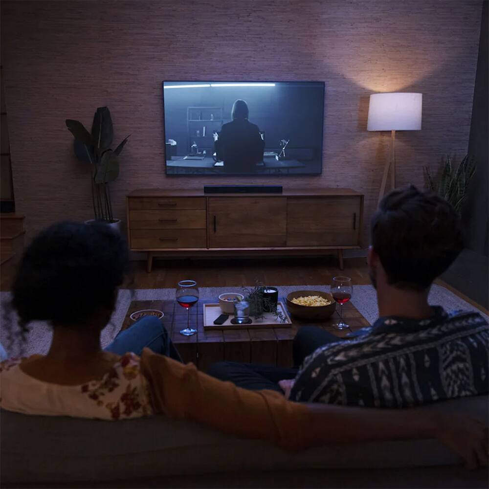 Alt View 6. Bose - Smart Dolby Atmos Soundbar 600 + Bose Bass Module 500 + 1-Year Extended Warranty Package - Black.