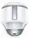 Alt View 11. Dyson - Purifier Humidify + Cool PH03 - White/Silver.