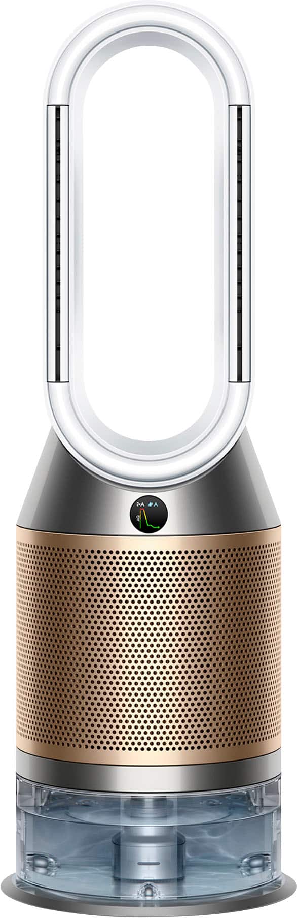 Dyson - Purifier Humidify + Cool Formaldehyde - PH04 - White/Gold - Front_Zoom
