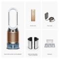 Alt View Zoom 11. Dyson - Purifier Humidify + Cool Formaldehyde - PH04 - White/Gold.