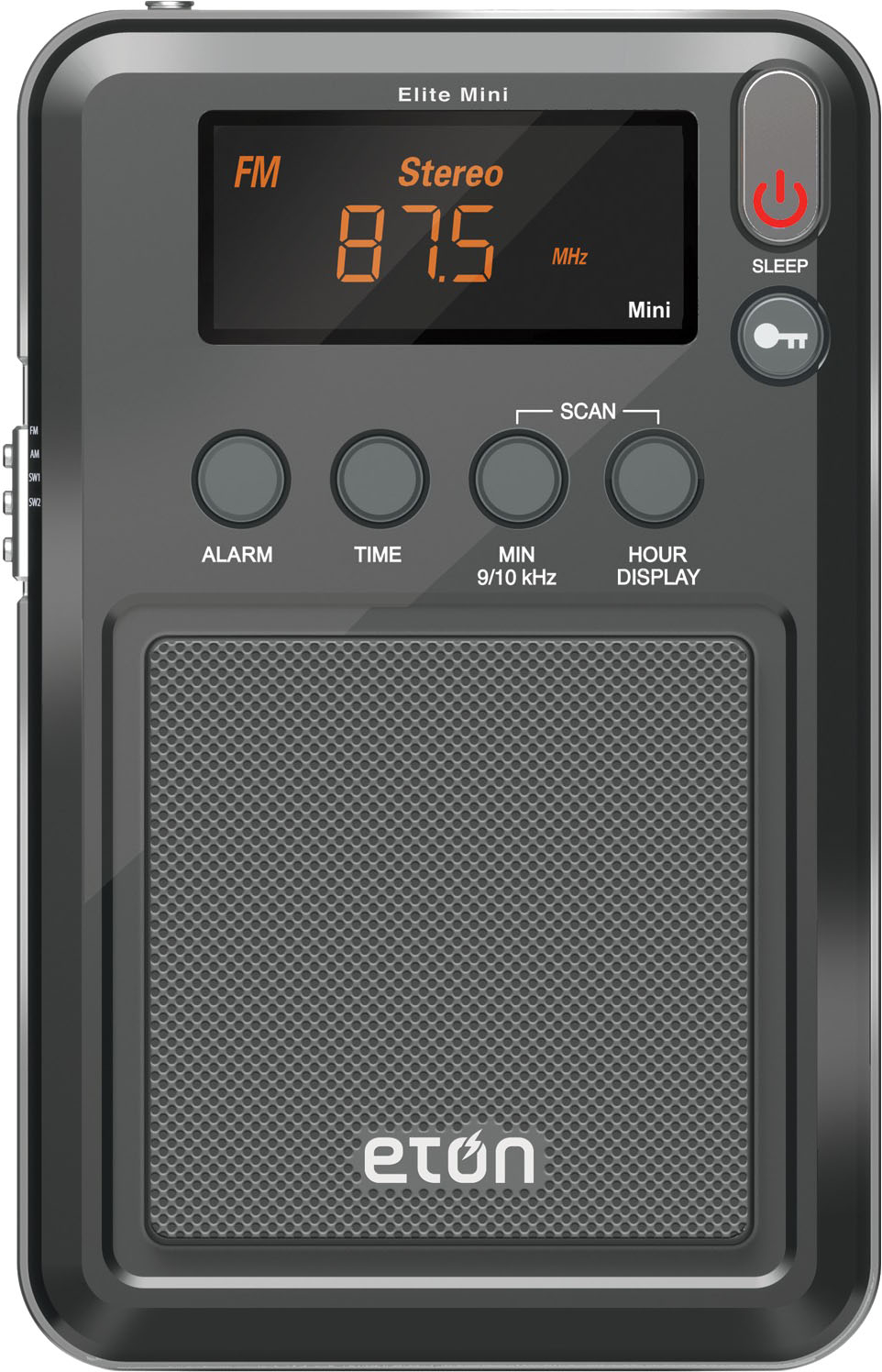  Portable Pocket Radio Classic Silver Gray Fm Mini Mini Radio  Elegant Design Compact Size Silver Grey Small Miniature for Shower Radios :  Electronics