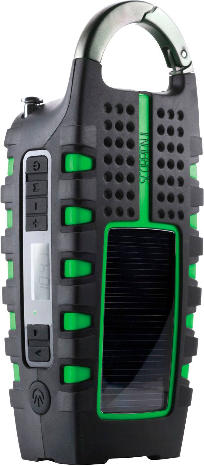 Front. Eton - Scorpion II Weather & Alert Radio - Black.