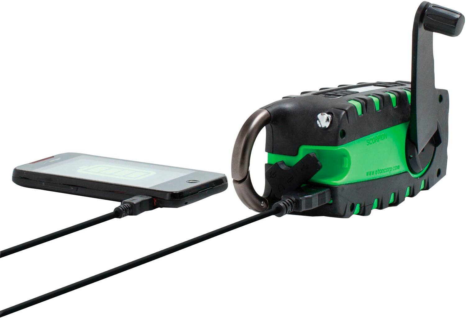 Alt View 14. Eton - Scorpion II Weather & Alert Radio - Black.