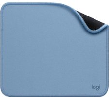 Logitech - Mouse Pad Studio Series with Spill-Resistant Surface (Medium) - Blue-Gray - Front_Zoom