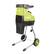 Alt View 13. Snow Joe - 15-Amp 1.6-Inch Cutting Diameter Electric Silent Wood Chipper/Shredder - Green.