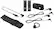 Front. Sony - Wireless Condenser Microphone - Black.