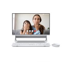 Dell - Inspiron 24" Touch screen All-In-One - Intel Core i7 - 16GB Memory - 256GB SSD + 1TB HDD - Silver - Front_Zoom