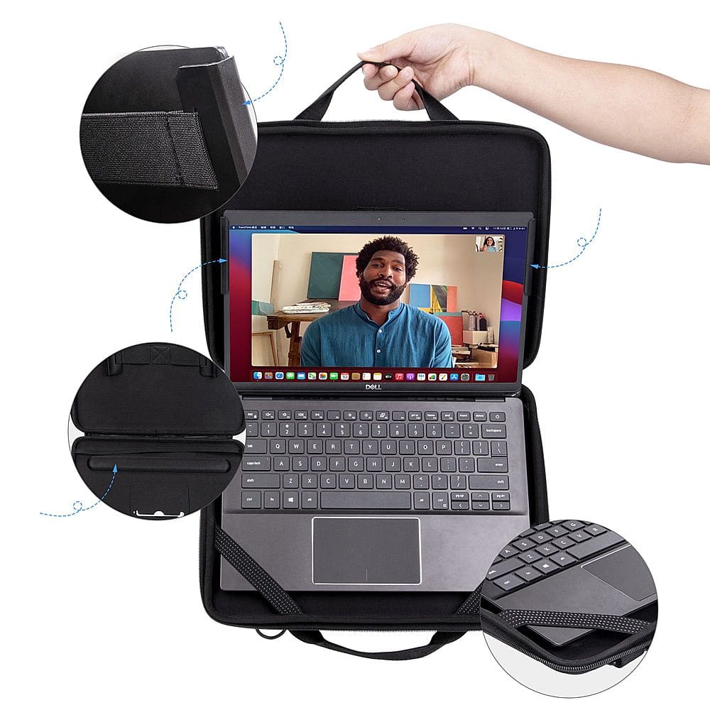 Alt View 17. Techprotectus - Work-In Case w/Pocket-for 13-15 inch Chromebook/MacBook/Laptop.