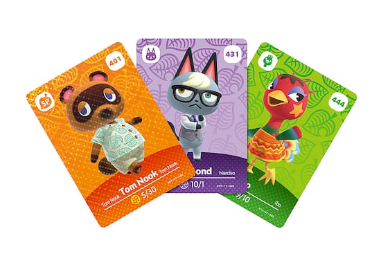 Nintendo Animal Crossing amiibo cards 6 pack Series 5 Multi