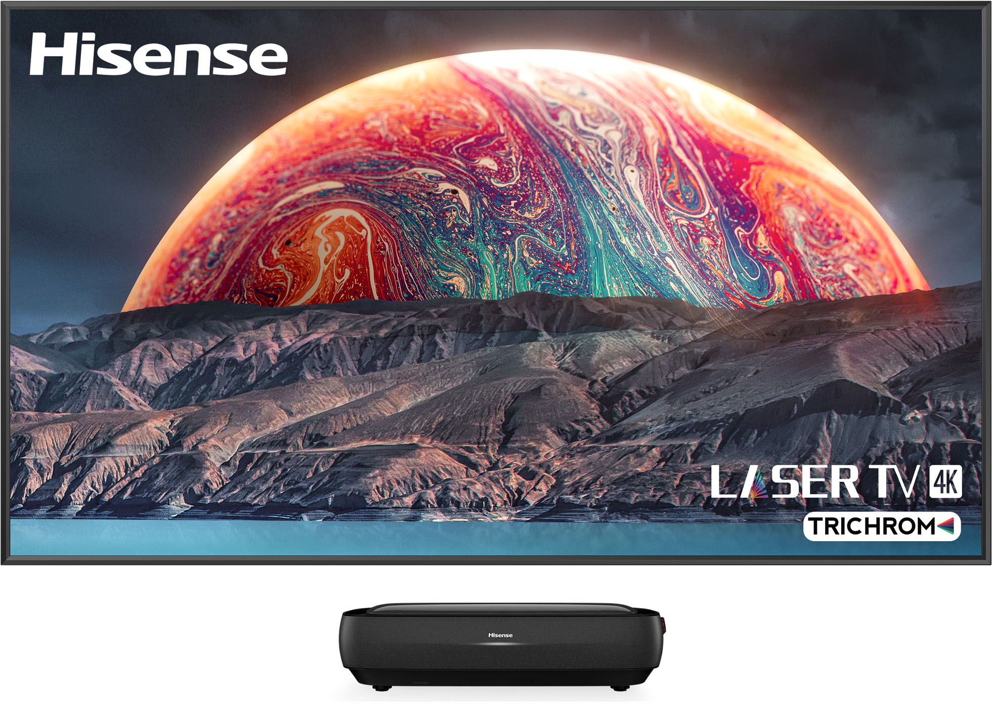Hisense - 120" L9 Series TriChroma Laser TV with ALR Screen - Black