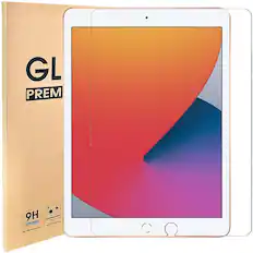 Front. Techprotectus - Tempered Glass Screen Protector for Apple® iPad® 10.2" (9th/8th/7th Generation 2021/2020/2019).
