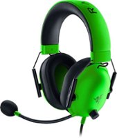 Razer - BlackShark V2 X Wired 7.1 Surround Sound Gaming Headset for PC, PS5, PS4, Switch, Xbox X|S, and Xbox One - Green - Front_Zoom