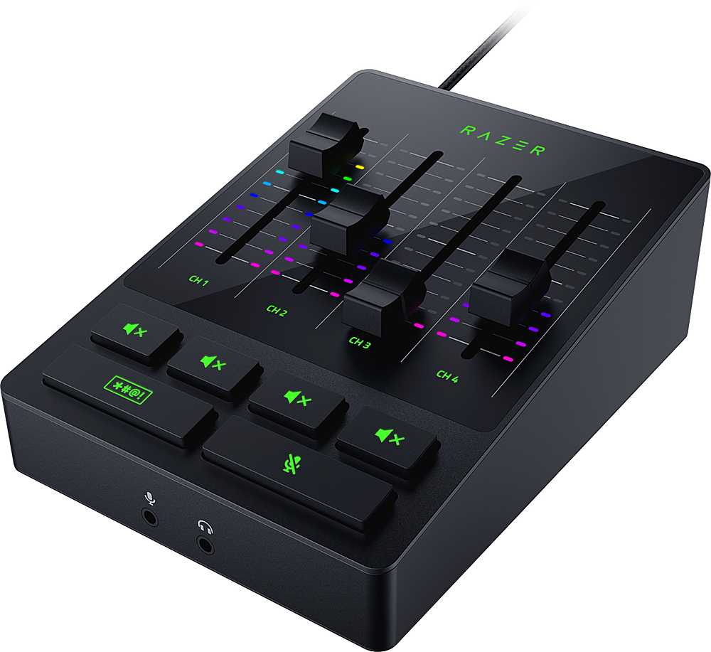 Razer Audio Mixer for Broadcasting and Streaming Black RZ19