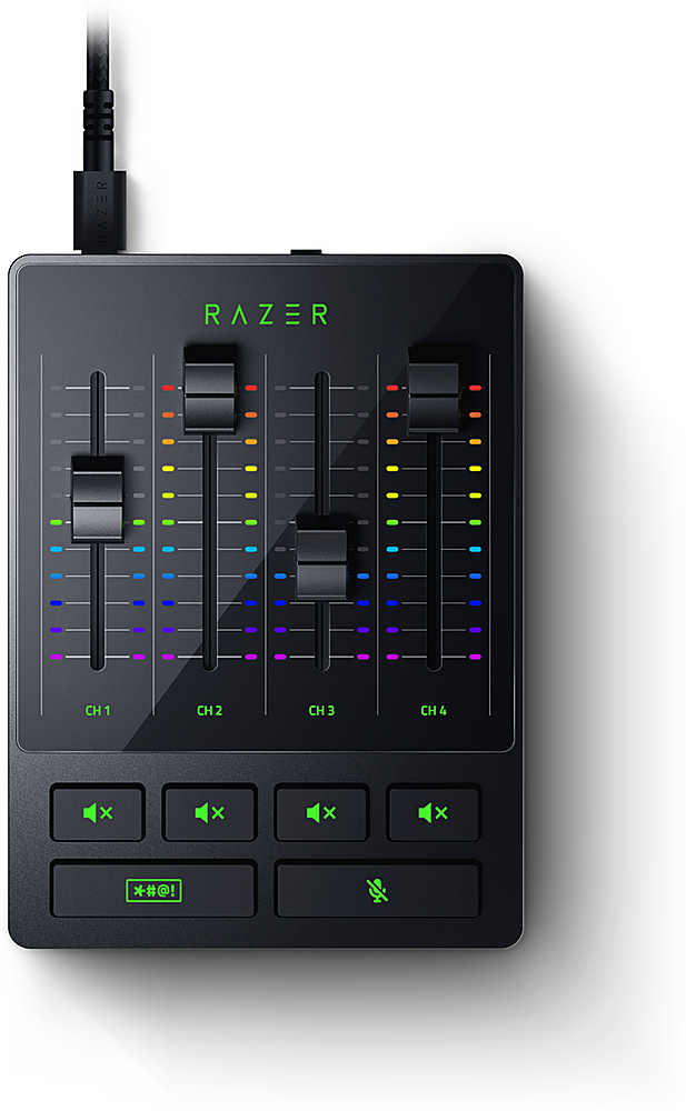 Razer Audio Mixer for Broadcasting and Streaming Black RZ19-03860100-R3U1 -  Best Buy