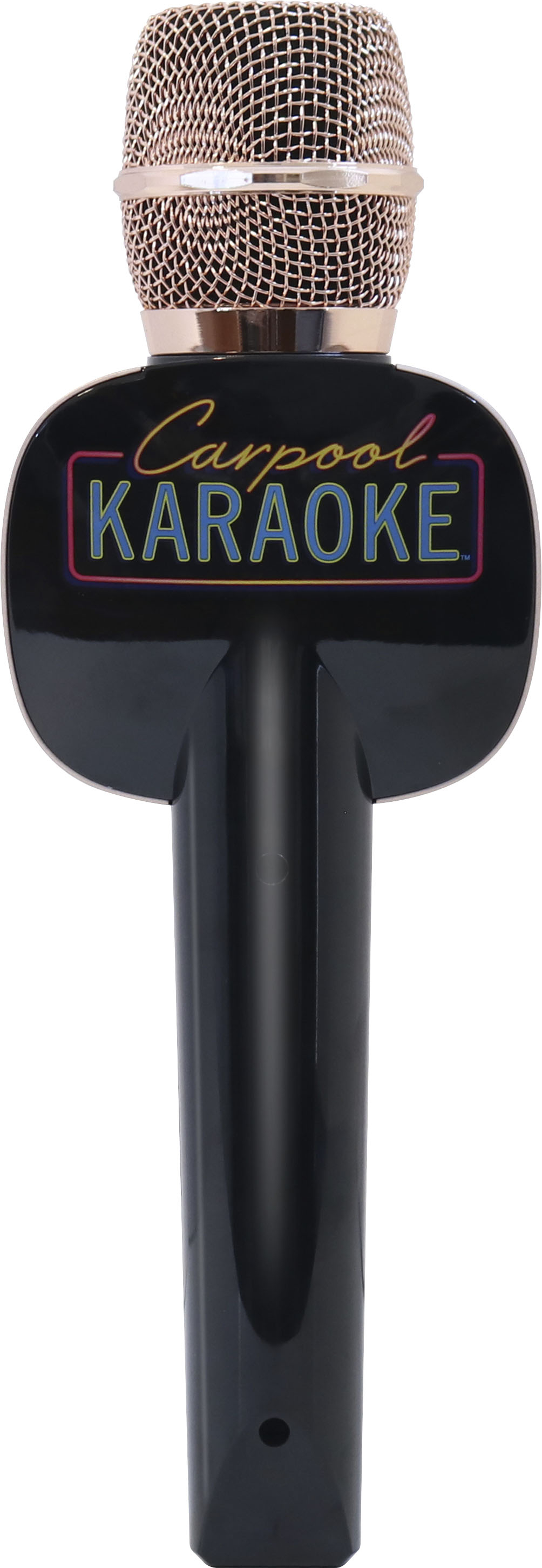 Back View: Singing Machine - Carpool Karaoke Mic 2.0 - Rose Gold