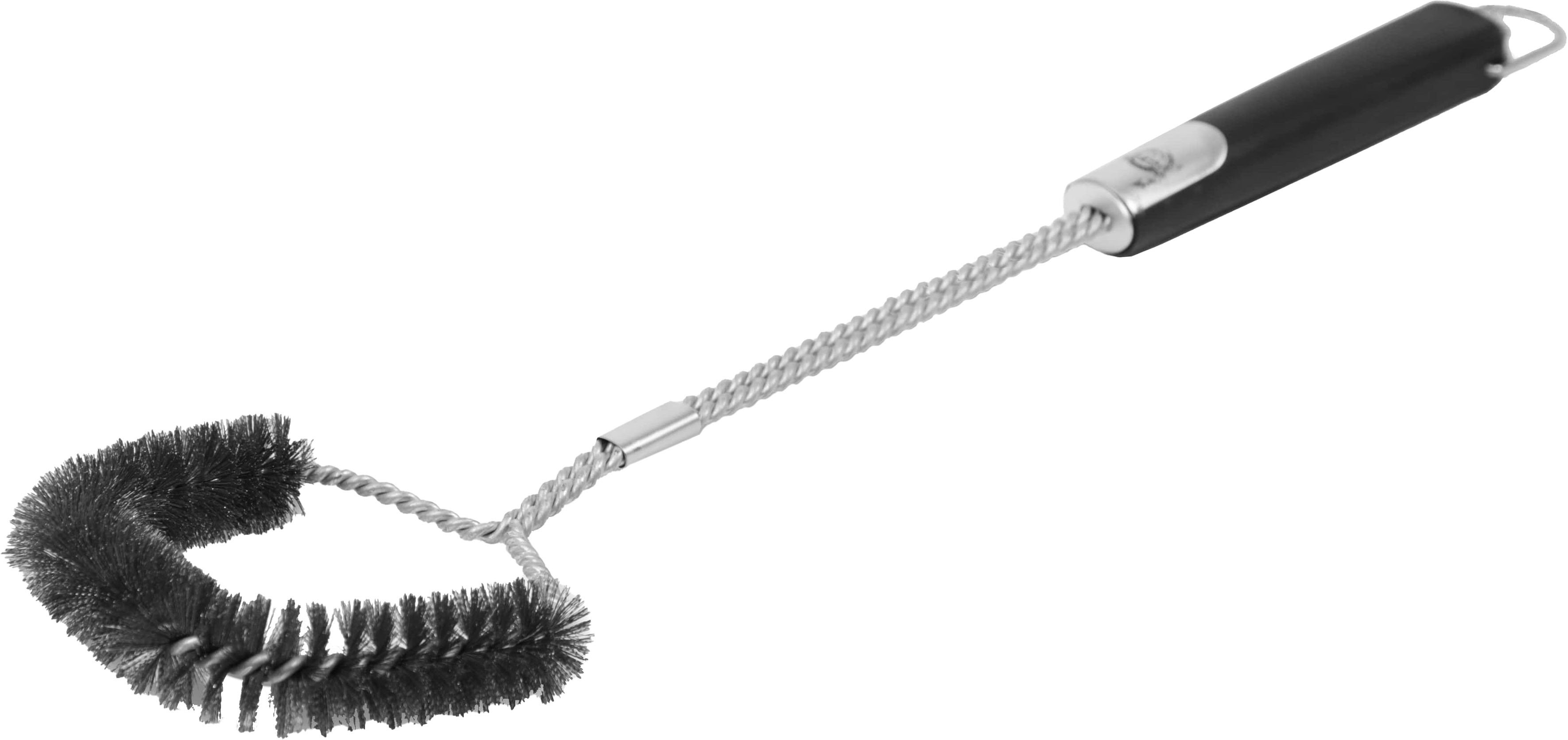 Weber 12 in. 3 Sided Grill Brush 6277 - The Home Depot