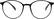 Front. Ocushield - Carson Anti Blue Light Glasses - Shiny Black.