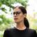 Left. Ocushield - Carson Anti Blue Light Glasses - Shiny Black.