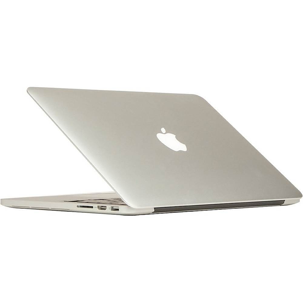 Left View: Apple - MacBook Pro 13.3" Intel Core i5 4GB RAM, 128GB SSD (ME864LL/A) Late 2013 - Pre-Owned - Silver